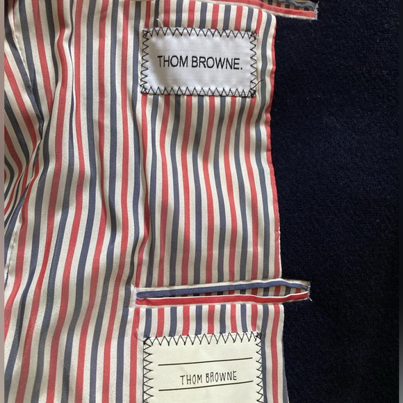 Thom Browne Neiman Marcus Collab Navy Nautical Wool Blazer - Picture 4 of 12